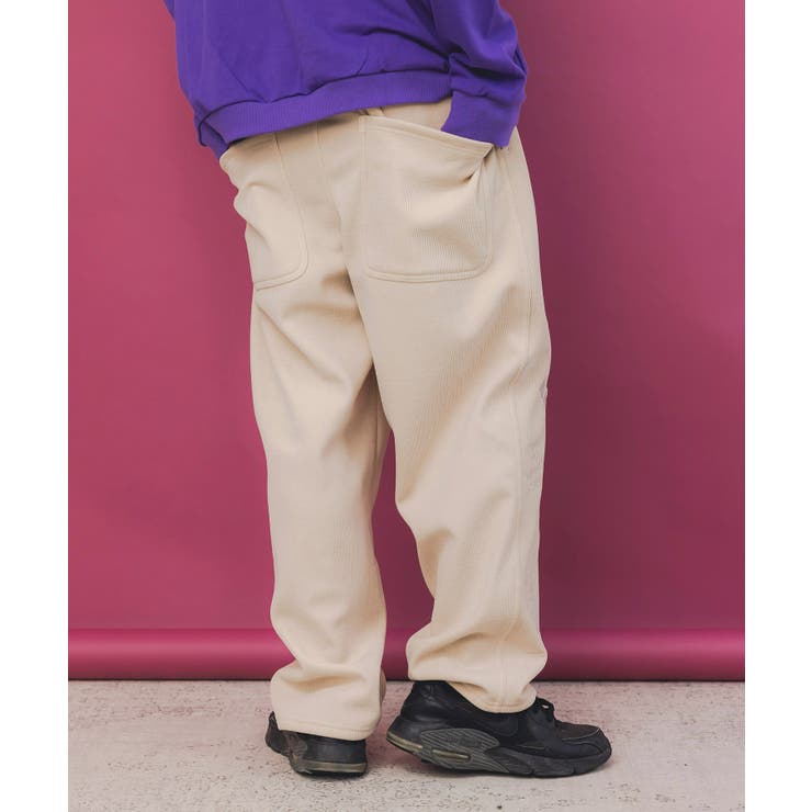 ラビルとネコのスノーメモリー裏起毛パンツ | ScoLar | 詳細画像10 