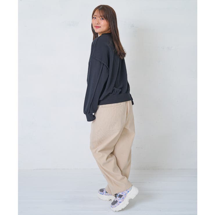 ラビルとネコのスノーメモリー裏起毛パンツ | ScoLar | 詳細画像13 