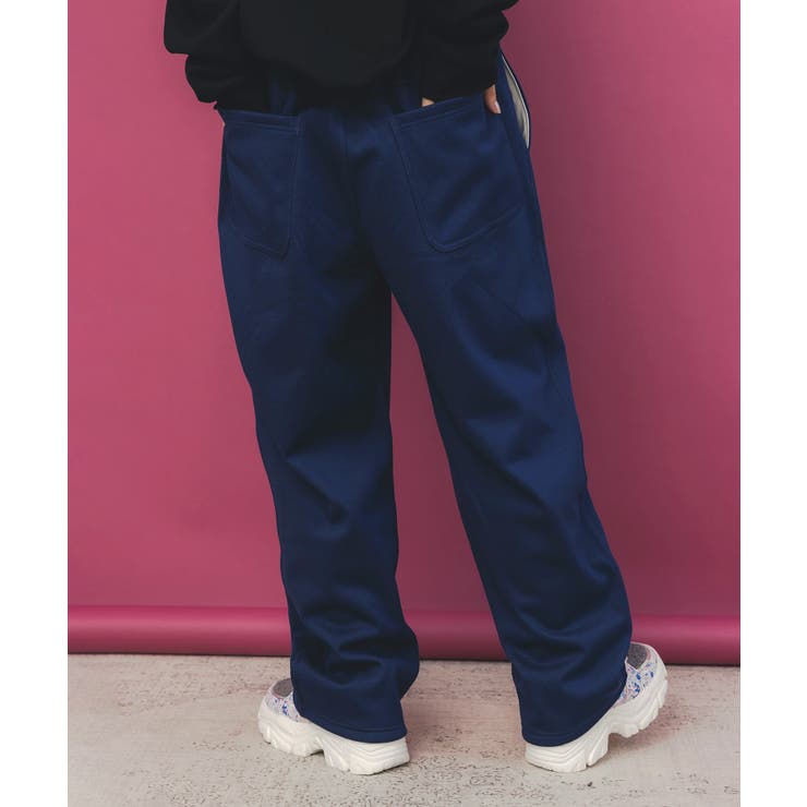 ラビルとネコのスノーメモリー裏起毛パンツ | ScoLar | 詳細画像5 