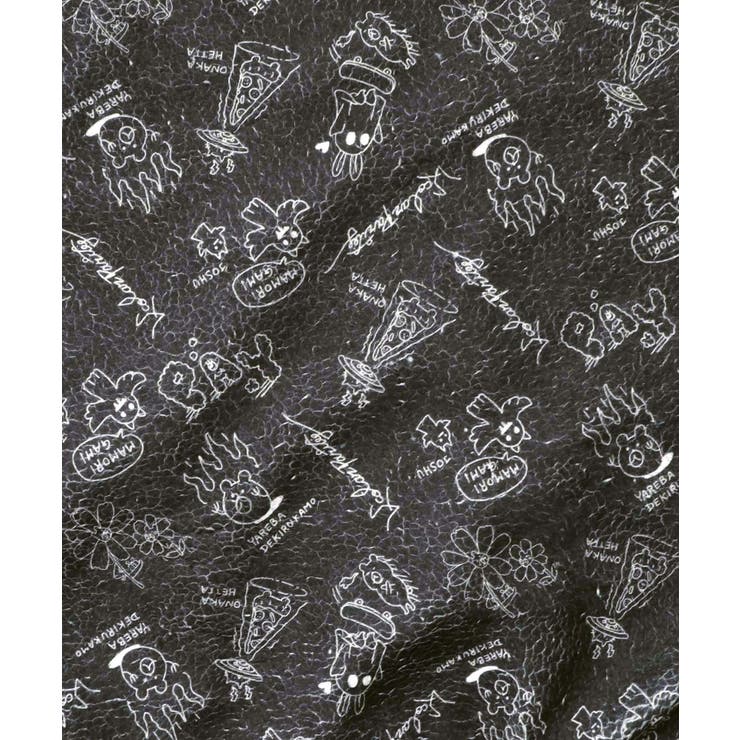 落書き調Parityキャラ厚手ボアハイネックブルゾン | ScoLar | 詳細画像20 