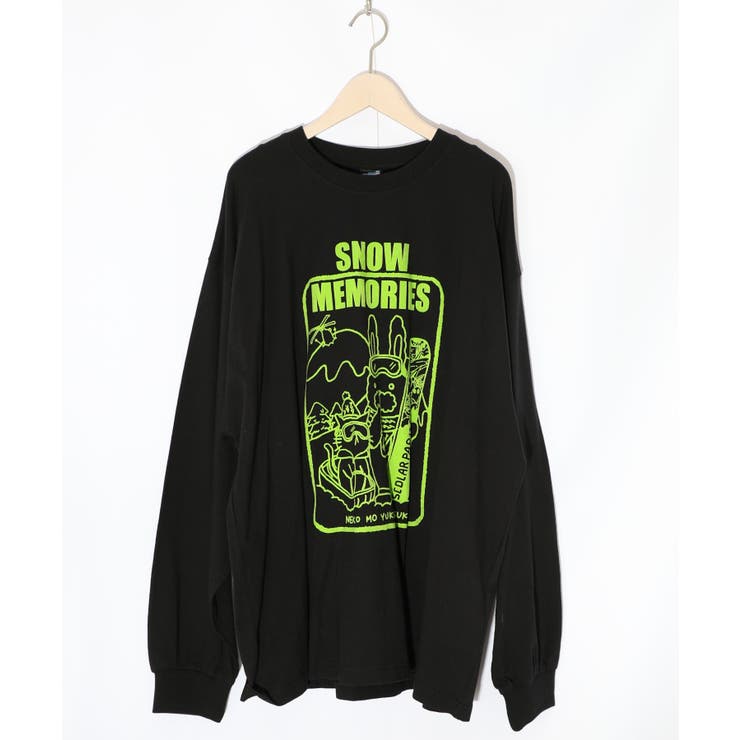 ラビルとネコのスノーメモリーズロンT | ScoLar | 詳細画像8 