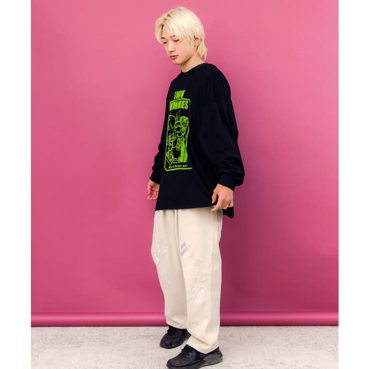 ラビルとネコのスノーメモリーズロンT | ScoLar | 詳細画像1 