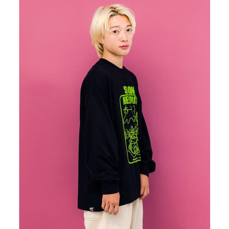 ラビルとネコのスノーメモリーズロンT | ScoLar | 詳細画像2 