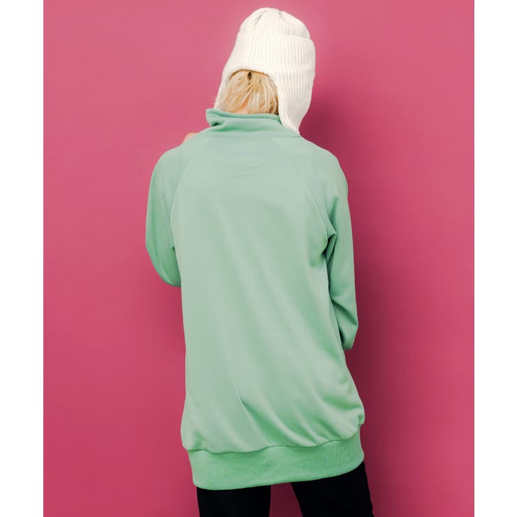 ネコ裏毛フード付きチュニック | ScoLar | 詳細画像4 