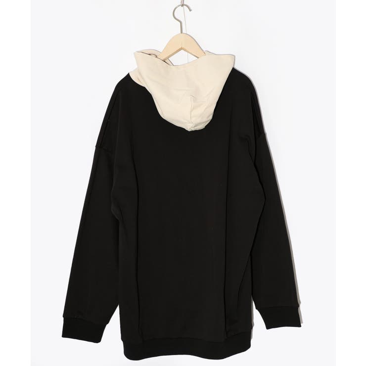 ぐうたらの極み こたつクマフード付きプルオーバー | ScoLar | 詳細画像1 