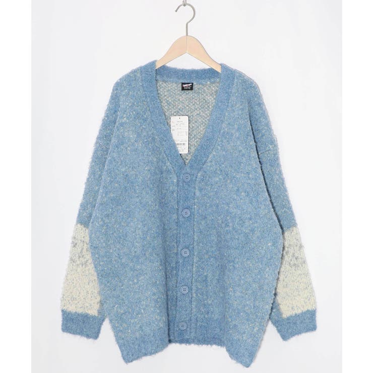 ひつじネコのシャギーニットカーディガン | ScoLar | 詳細画像6 