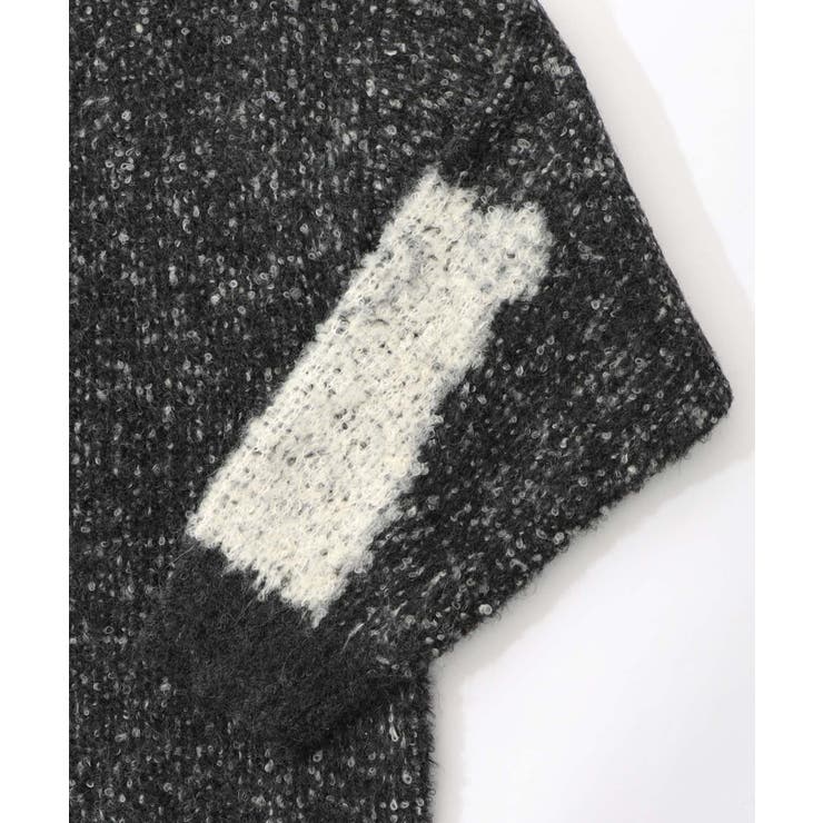 ひつじネコのシャギーニットカーディガン | ScoLar | 詳細画像10 