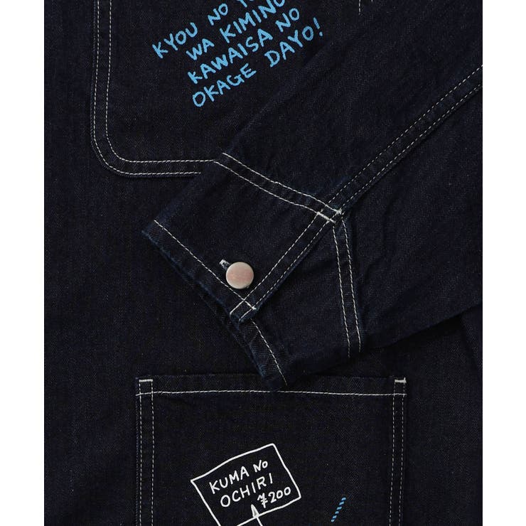 らくがき風ワッペンシャツジャケット | ScoLar | 詳細画像22 