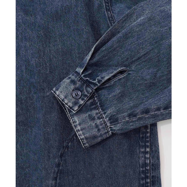 正月太りネコ柄デニムorチェックシャツパーカー | ScoLar | 詳細画像31 