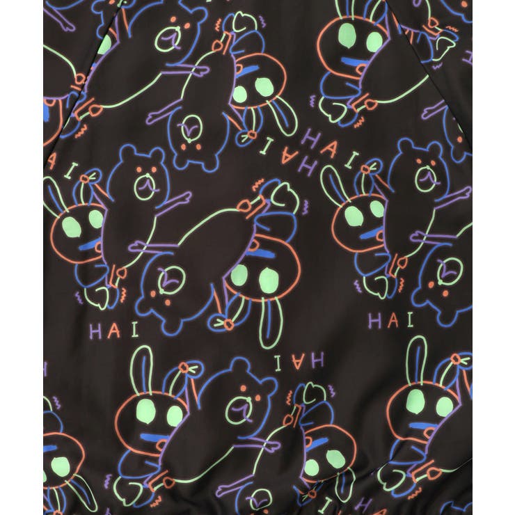 組体操クマうさぎリバーシブルワッシャーブルゾン | ScoLar | 詳細画像22 