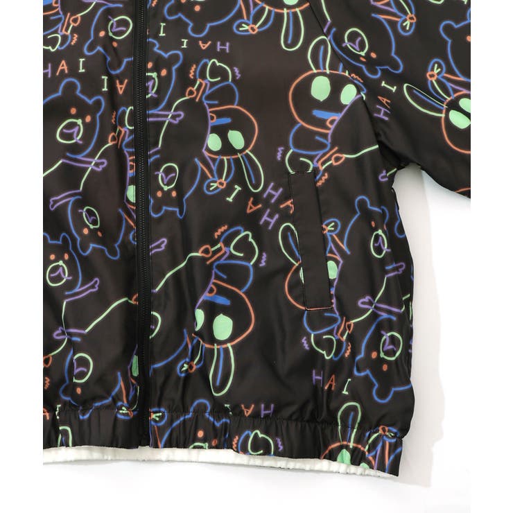 組体操クマうさぎリバーシブルワッシャーブルゾン | ScoLar | 詳細画像28 