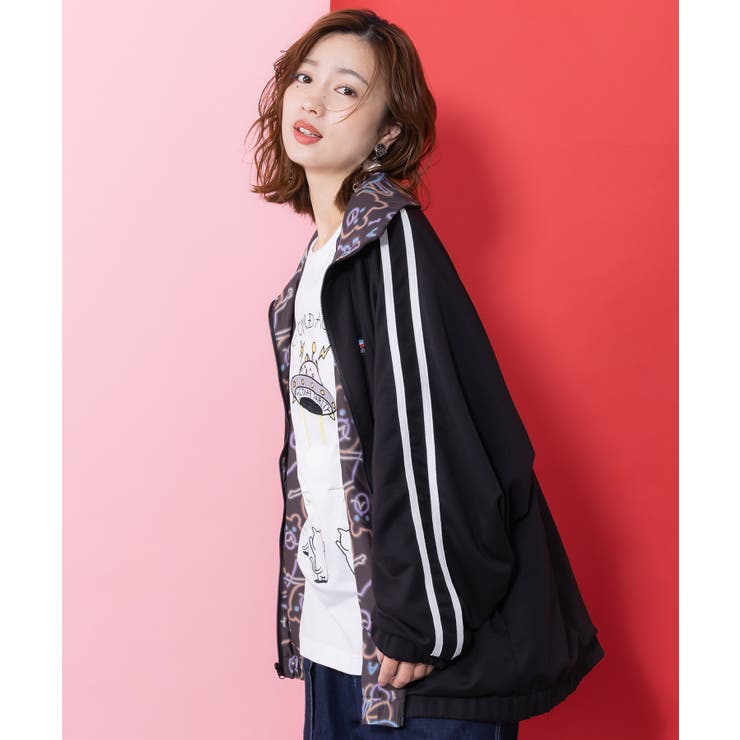 組体操クマうさぎリバーシブルワッシャーブルゾン | ScoLar | 詳細画像10 