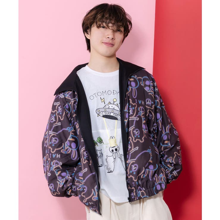 組体操クマうさぎリバーシブルワッシャーブルゾン | ScoLar | 詳細画像15 