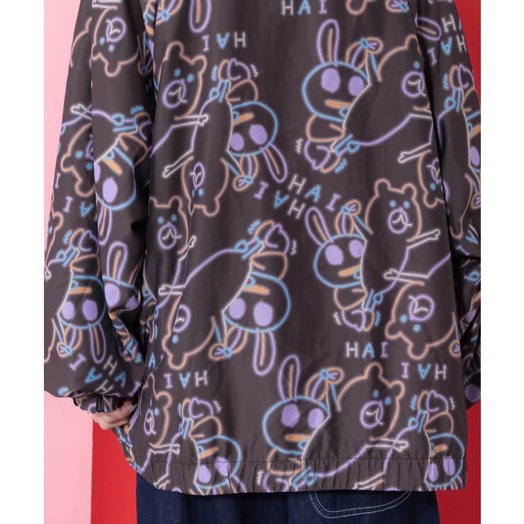 組体操クマうさぎリバーシブルワッシャーブルゾン | ScoLar | 詳細画像7 