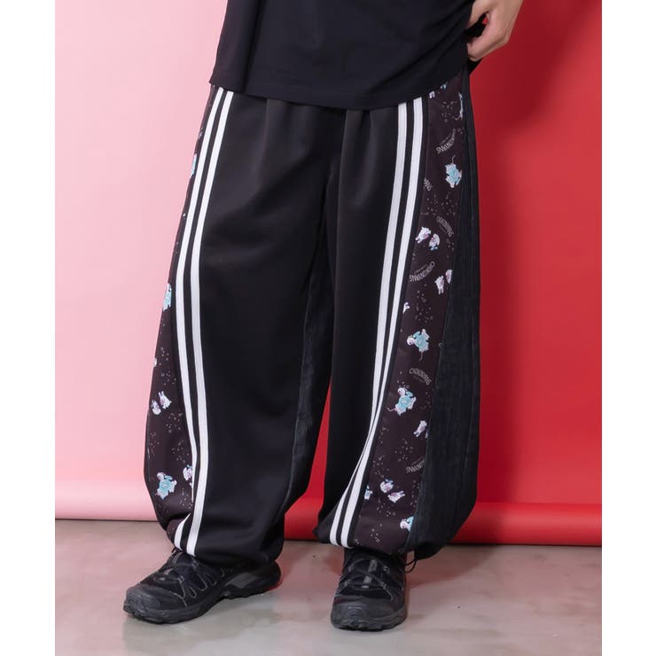 桜咲千依さんコラボ第5弾 ちょこにゃんず ジャージ×デニム切替パンツ | ScoLar | 詳細画像8 