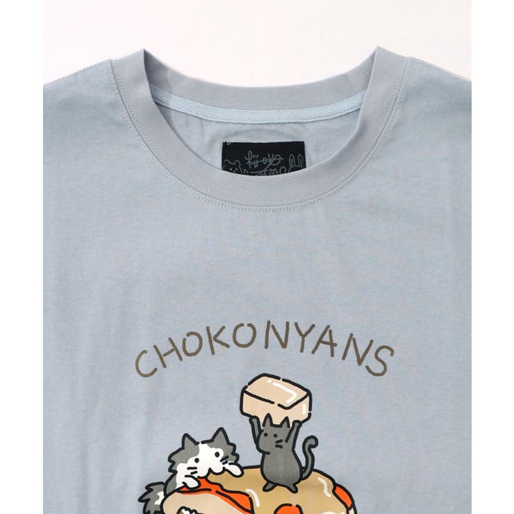 桜咲千依さんコラボ第5弾 ちょこにゃんず パンケーキTシャツ | ScoLar | 詳細画像19 