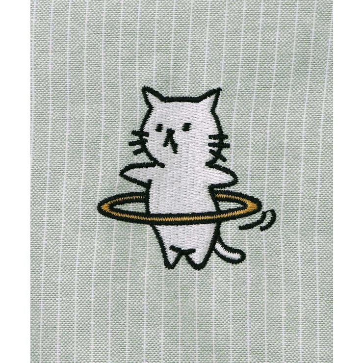 ネコの洗脳×ストライプ柄シャツ | ScoLar | 詳細画像22 