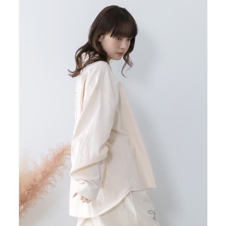 ネコの洗脳×ストライプ柄シャツ | ScoLar | 詳細画像5 