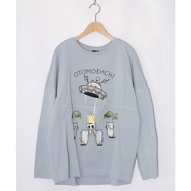 サックス | ネコ星へのご招待Tシャツ | ScoLar