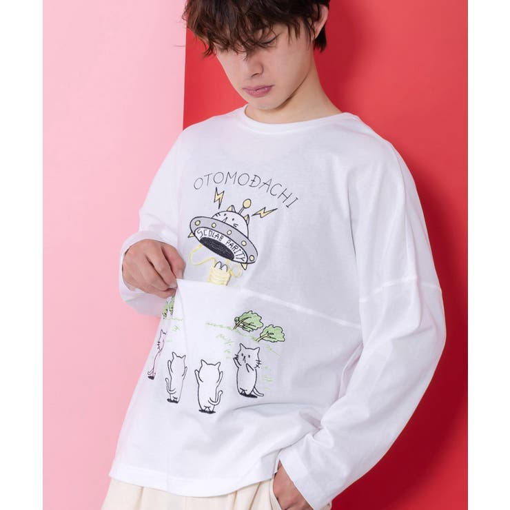 ネコ星へのご招待Tシャツ | ScoLar | 詳細画像11 