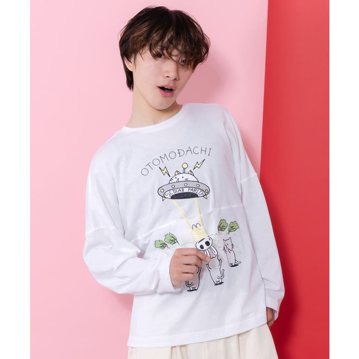 ネコ星へのご招待Tシャツ | ScoLar | 詳細画像7 
