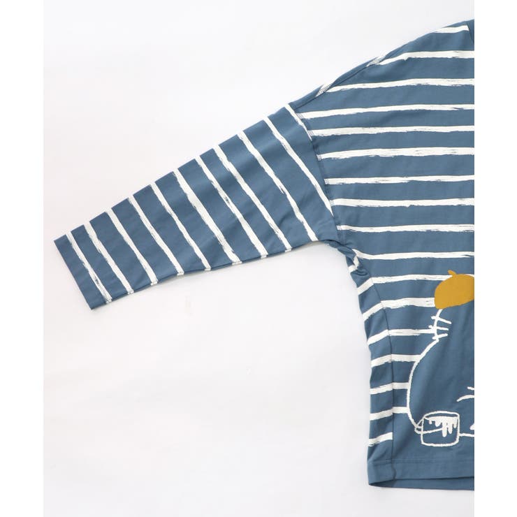 画家ネコボーダーTシャツ | ScoLar | 詳細画像21 