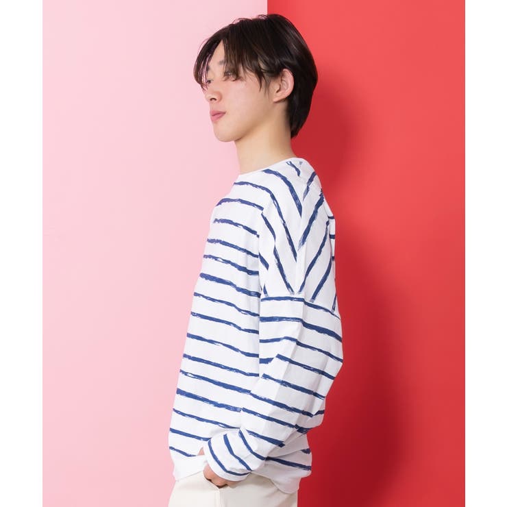 画家ネコボーダーTシャツ | ScoLar | 詳細画像10 