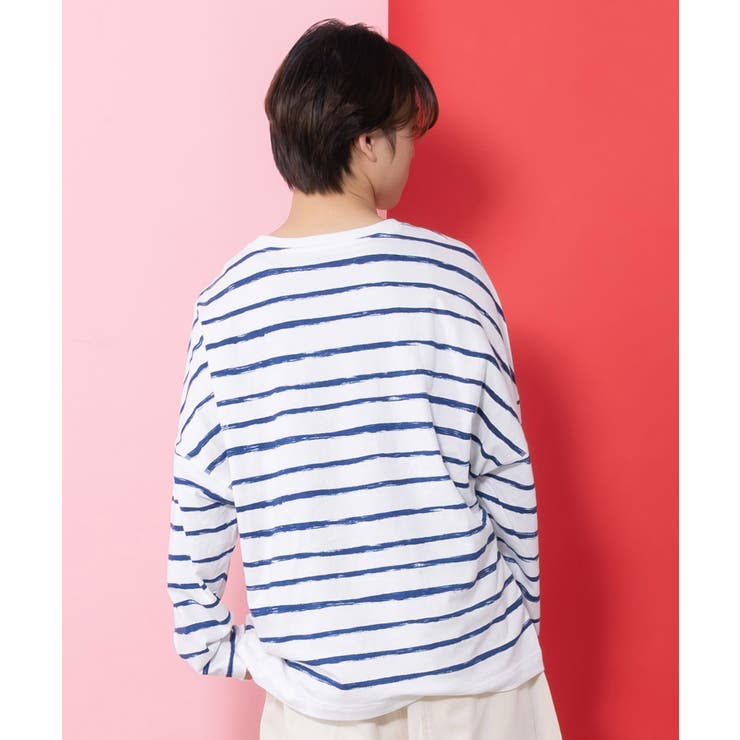 画家ネコボーダーTシャツ | ScoLar | 詳細画像11 