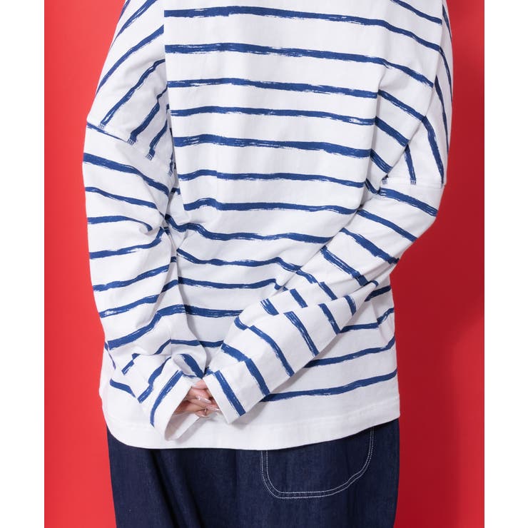 画家ネコボーダーTシャツ | ScoLar | 詳細画像6 