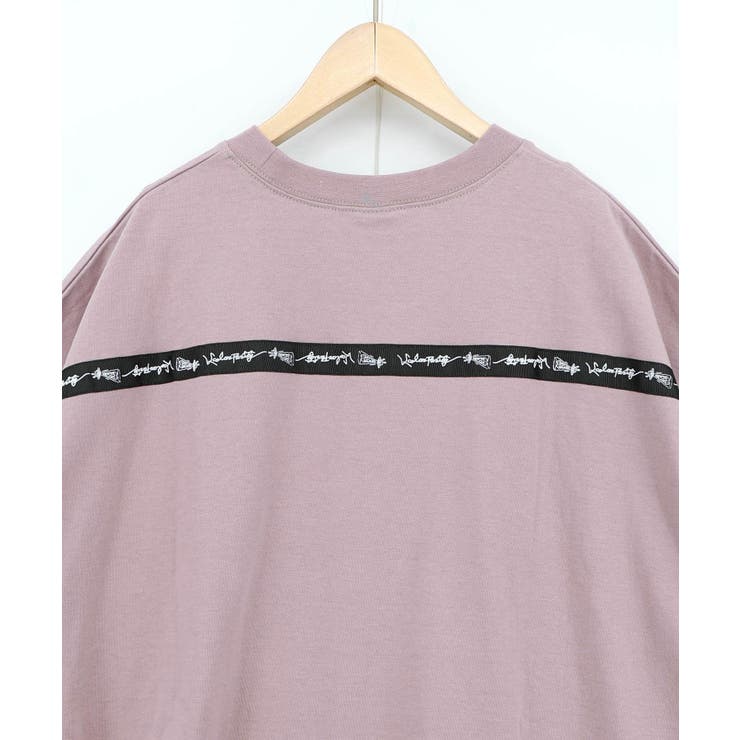 夜更かしガブ 裾メッシュ切替Tシャツ | ScoLar | 詳細画像18 