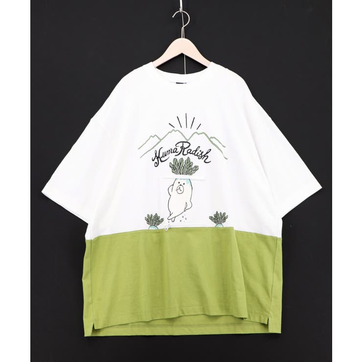 山からクマ大根Tシャツ | ScoLar | 詳細画像14 