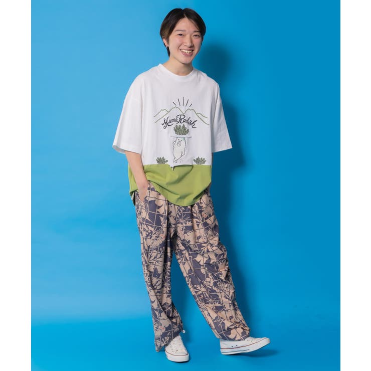 山からクマ大根Tシャツ | ScoLar | 詳細画像5 