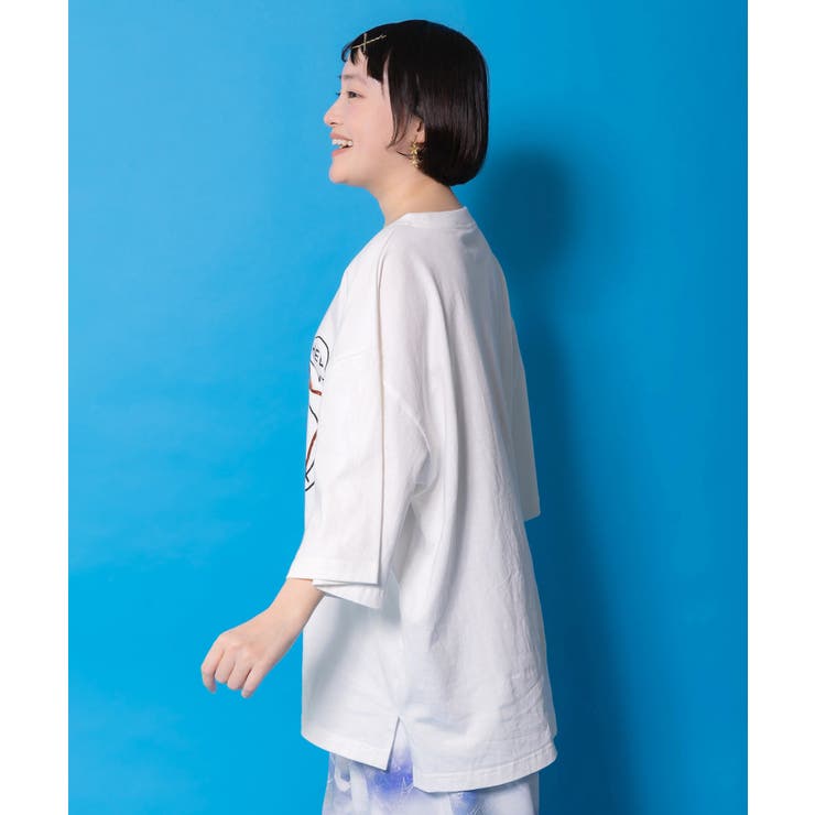 カセットテープにからまるネコTシャツ | ScoLar | 詳細画像3 