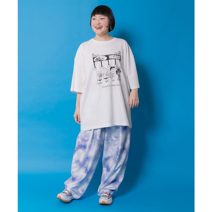 通勤Parity忍者柄Tシャツ | ScoLar | 詳細画像8 