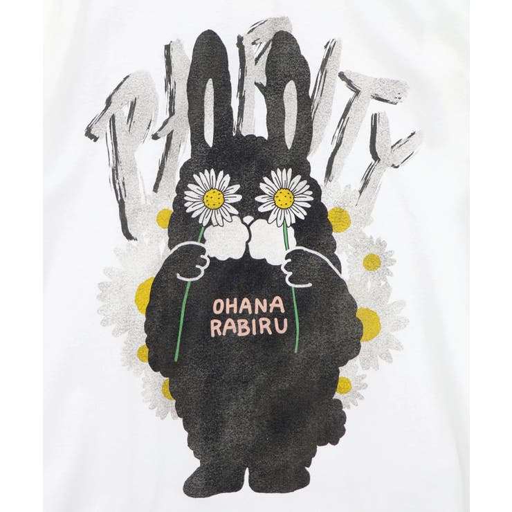 春を告げるお花ラビルTシャツ | ScoLar | 詳細画像6 