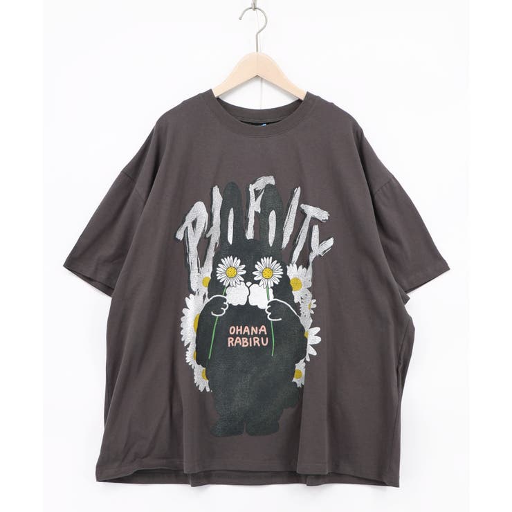 春を告げるお花ラビルTシャツ | ScoLar | 詳細画像7 