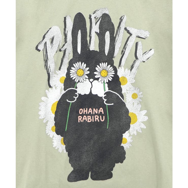 春を告げるお花ラビルTシャツ | ScoLar | 詳細画像9 