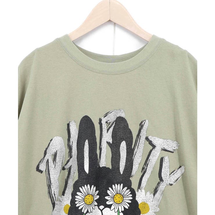春を告げるお花ラビルTシャツ | ScoLar | 詳細画像10 