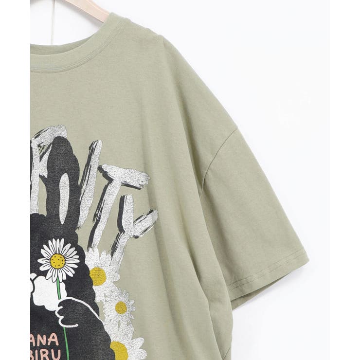 春を告げるお花ラビルTシャツ | ScoLar | 詳細画像11 