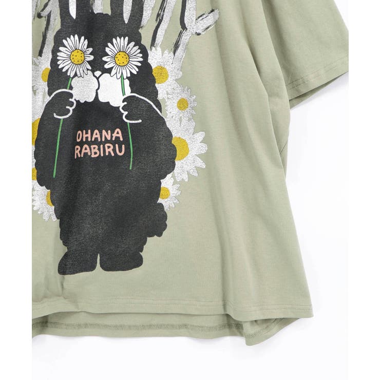 春を告げるお花ラビルTシャツ | ScoLar | 詳細画像12 
