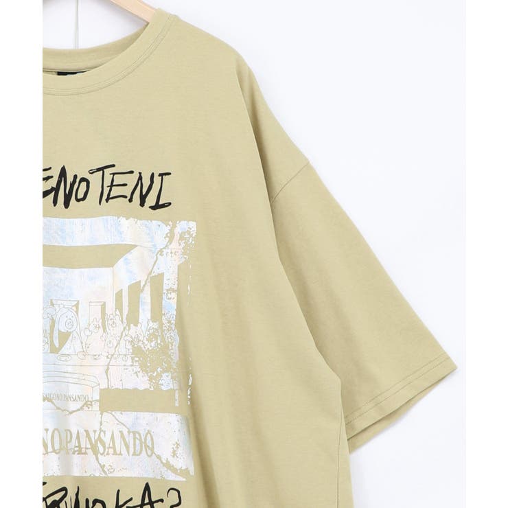 最後のパンサンド 箔プリント接触冷感Tシャツ | ScoLar | 詳細画像12 