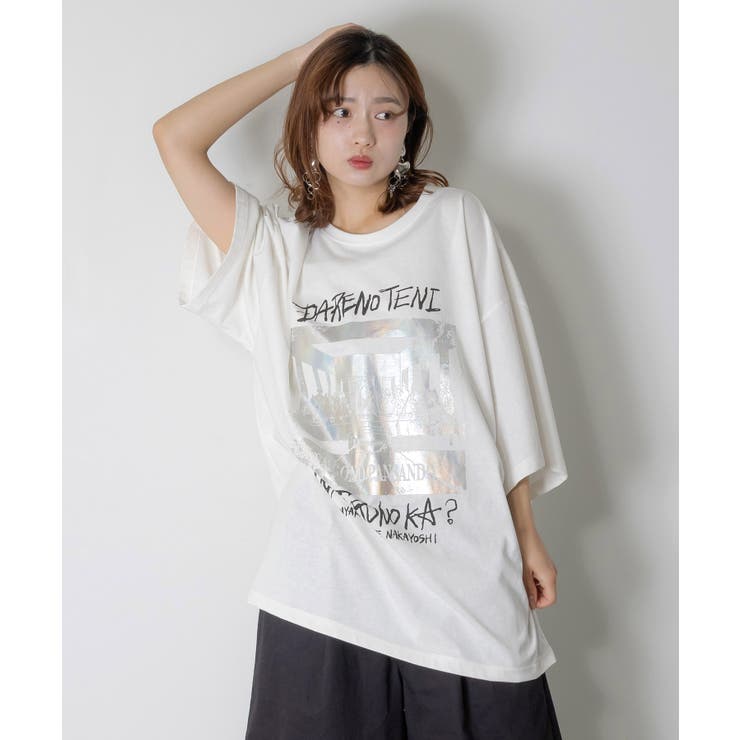 最後のパンサンド 箔プリント接触冷感Tシャツ | ScoLar | 詳細画像2 