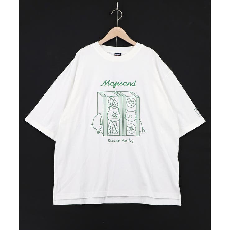Majisand×Parity クマネコサンドTシャツ | ScoLar | 詳細画像9 