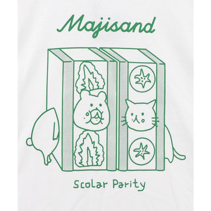 Majisand×Parity クマネコサンドTシャツ | ScoLar | 詳細画像10 