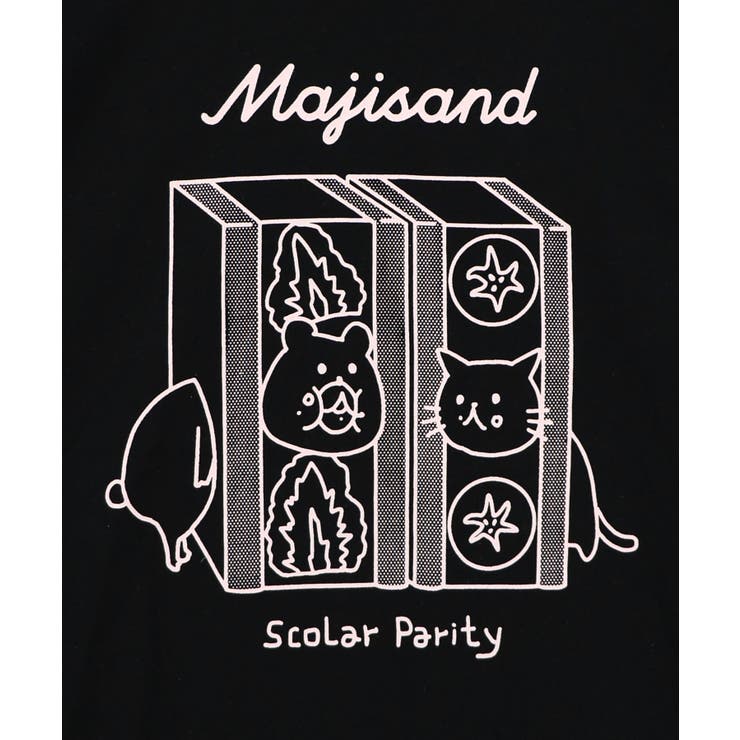 Majisand×Parity クマネコサンドTシャツ | ScoLar | 詳細画像11 
