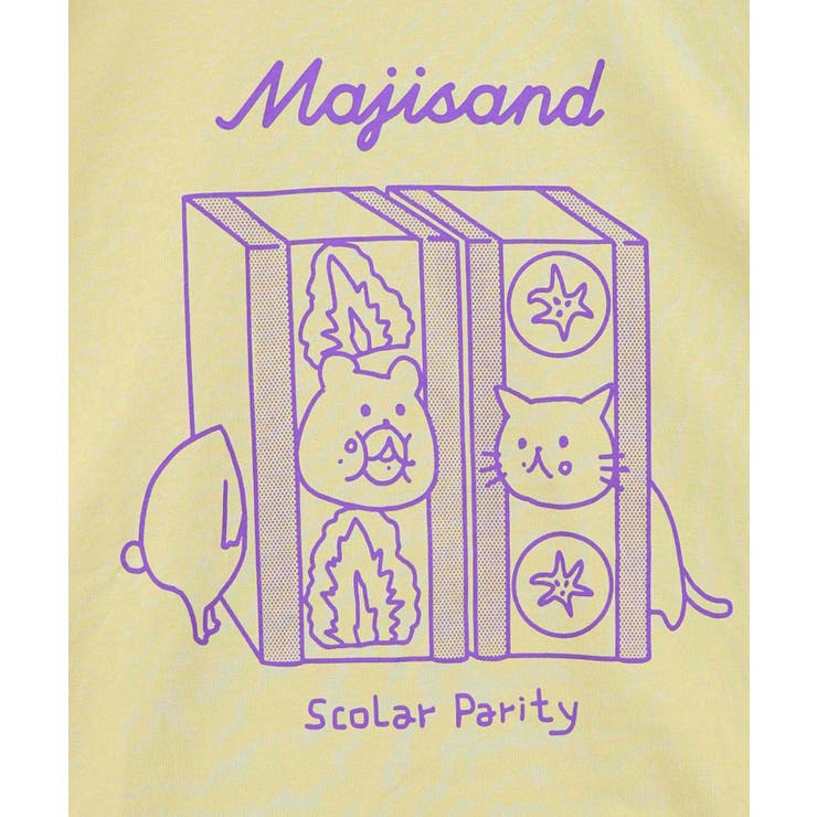 Majisand×Parity クマネコサンドTシャツ | ScoLar | 詳細画像12 