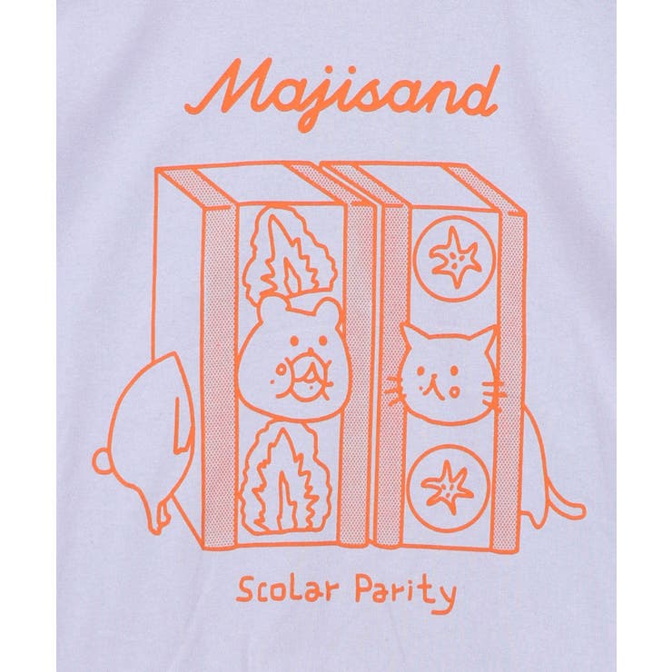Majisand×Parity クマネコサンドTシャツ | ScoLar | 詳細画像13 