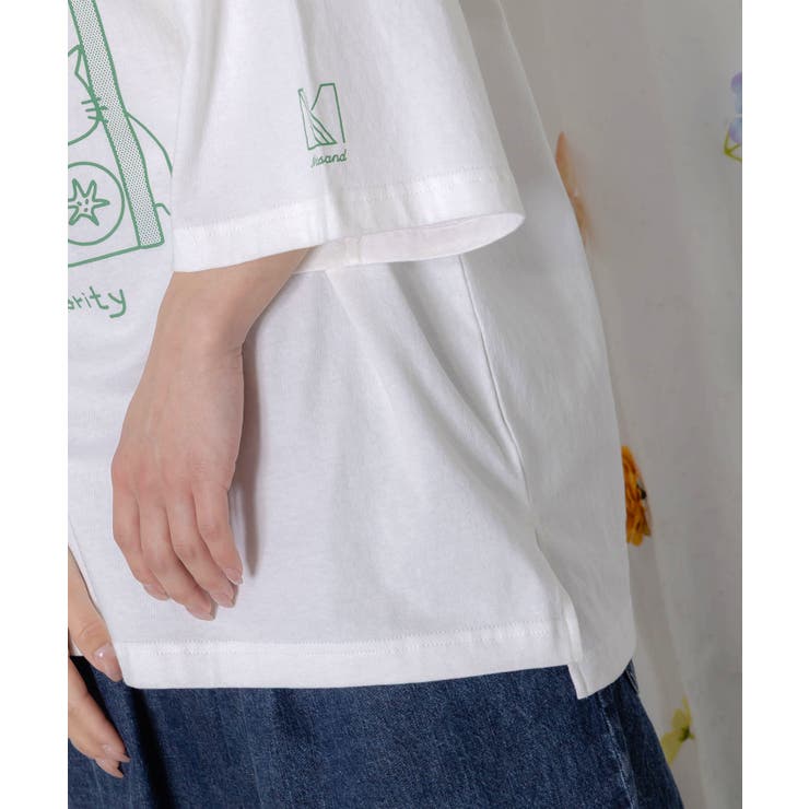 Majisand×Parity クマネコサンドTシャツ | ScoLar | 詳細画像7 