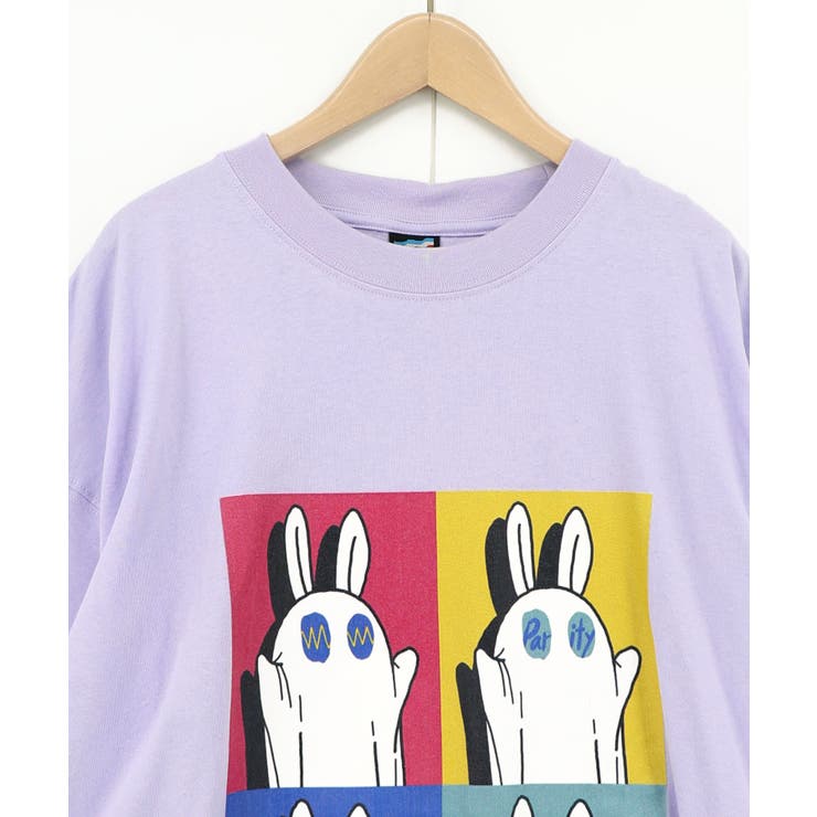 間違い探しおばけウサギTシャツ | ScoLar | 詳細画像10 