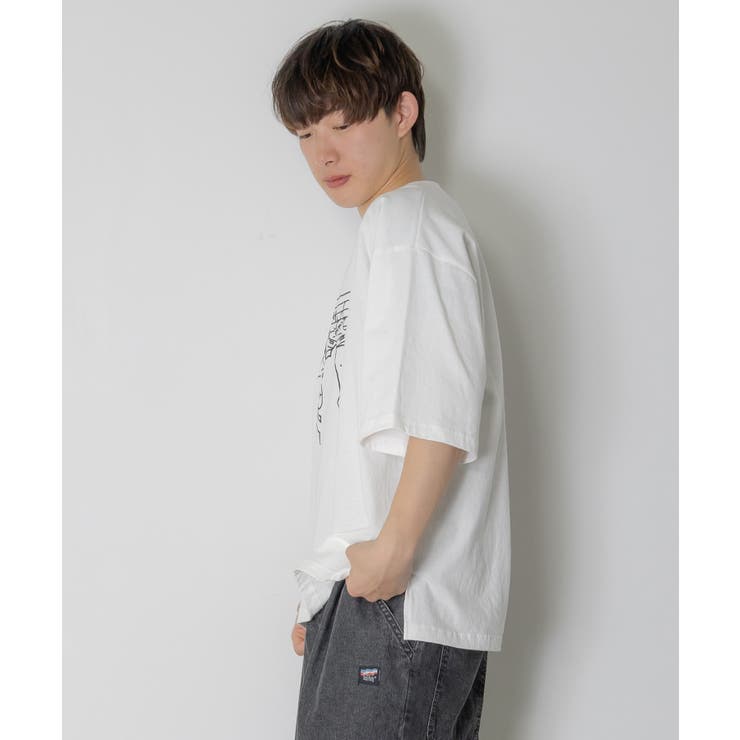 片思いクマと全力拒否ネコTシャツ | ScoLar | 詳細画像3 